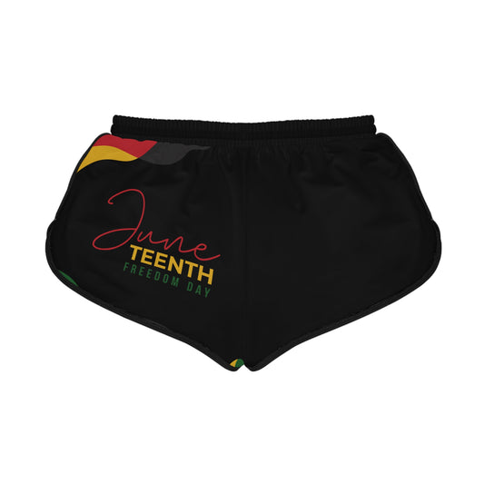 Freedom Flow Relaxed Shorts | Juneteenth Festival Wear, Women's Summer Lounge Shorts, Cultural Comfort & Style