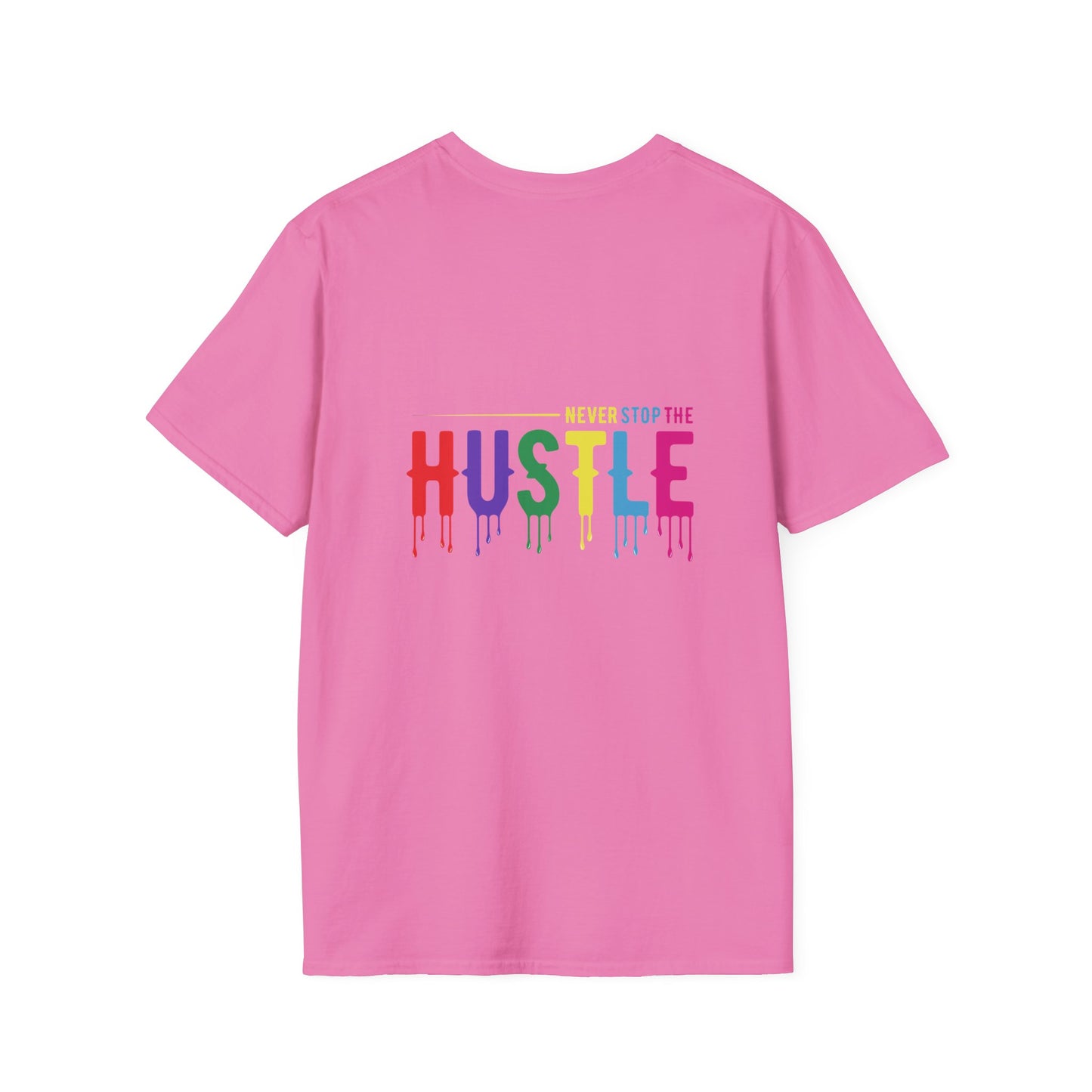 Colorful Hustle Tee – Soft T-Shirt for Entrepreneurs
