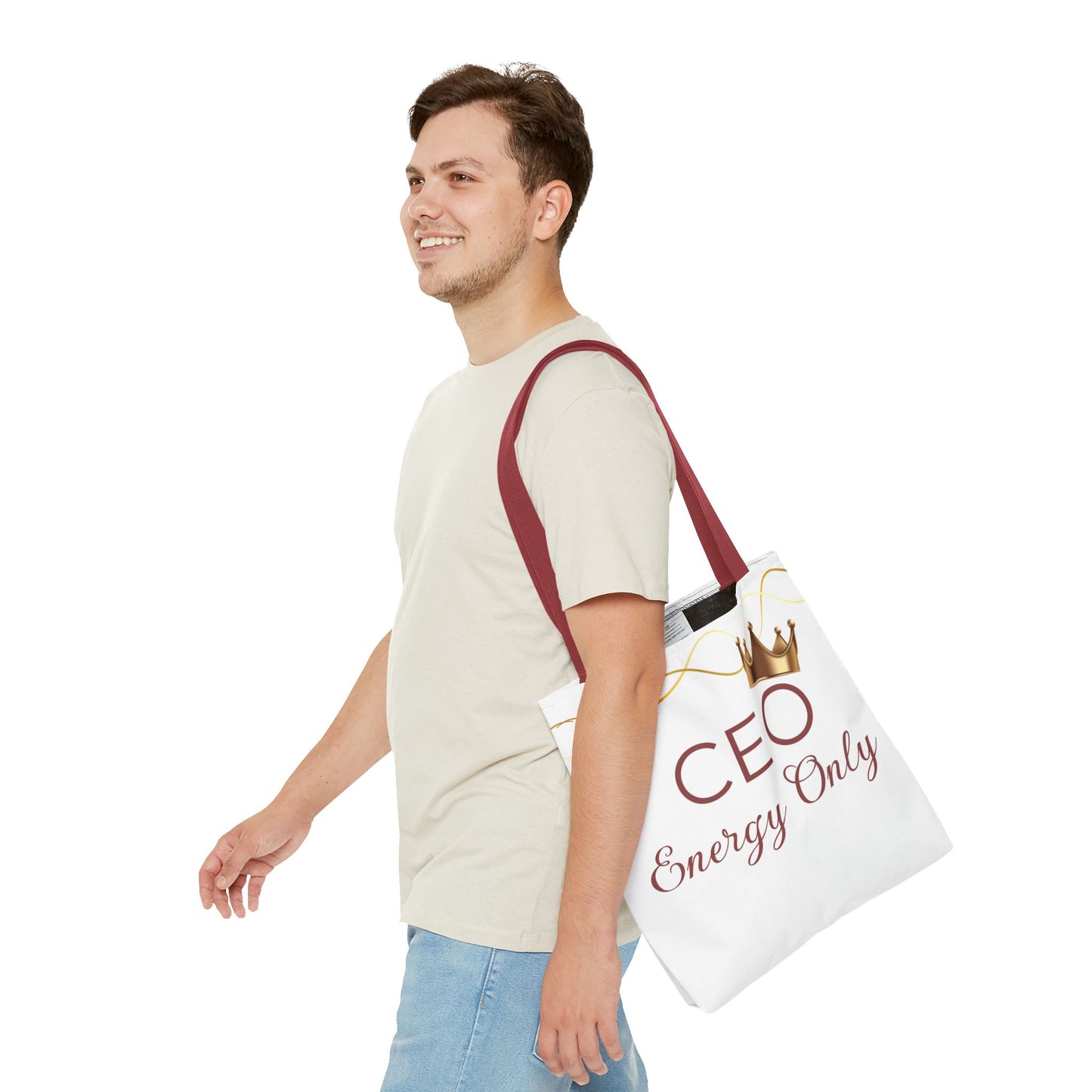 “CEO Energy Only!” Tote – Chic & Charmed Collection™