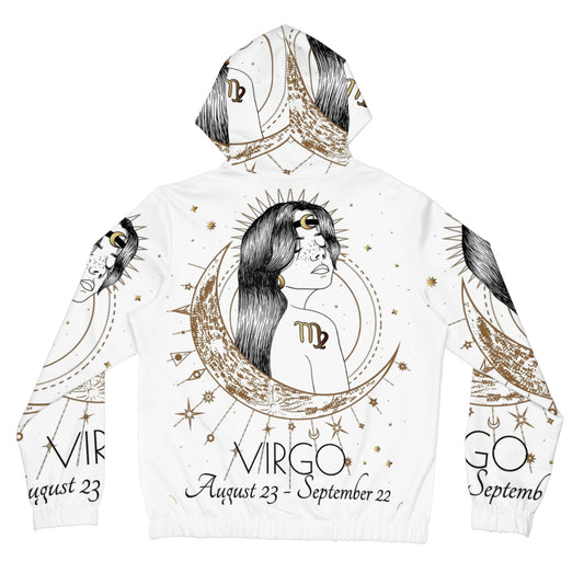 Celestial Virgo Women’s Full-Zip Hoodie