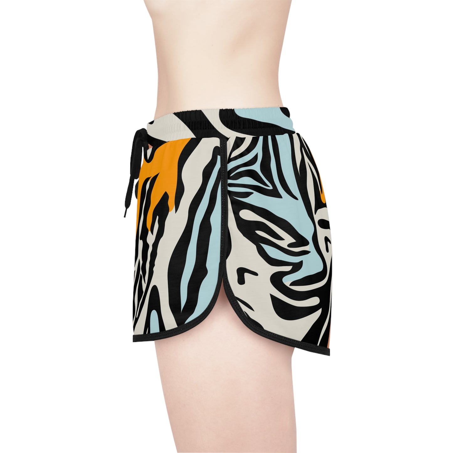 Wild & Free Women's Lounge Shorts – Bold Animal Print for Summer Comfort