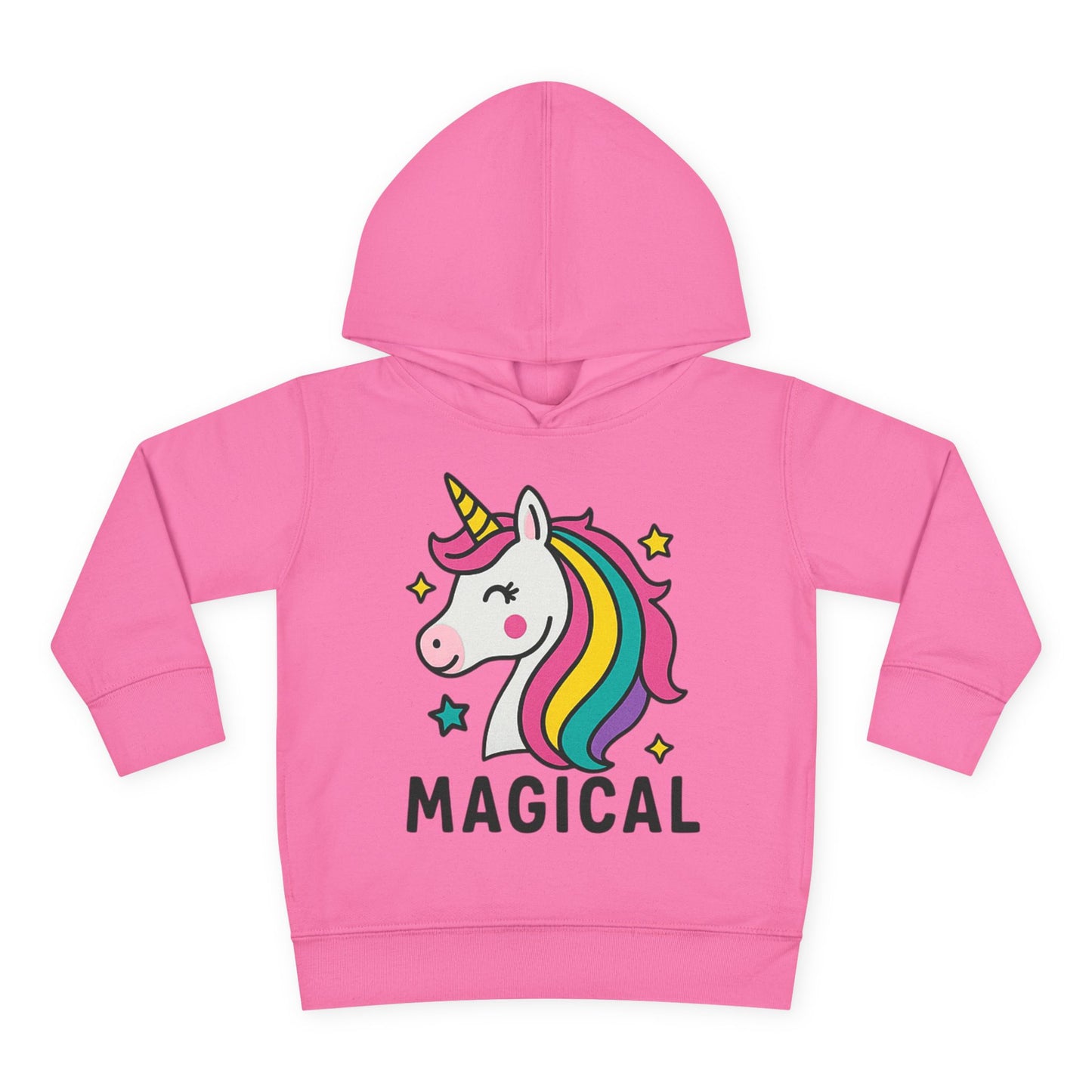 🦄 Magical Unicorn Toddler Fleece Hoodie Cozy & Cute Pullover for Toddlers | Perfect for Birthdays, School Days & Magical Moments