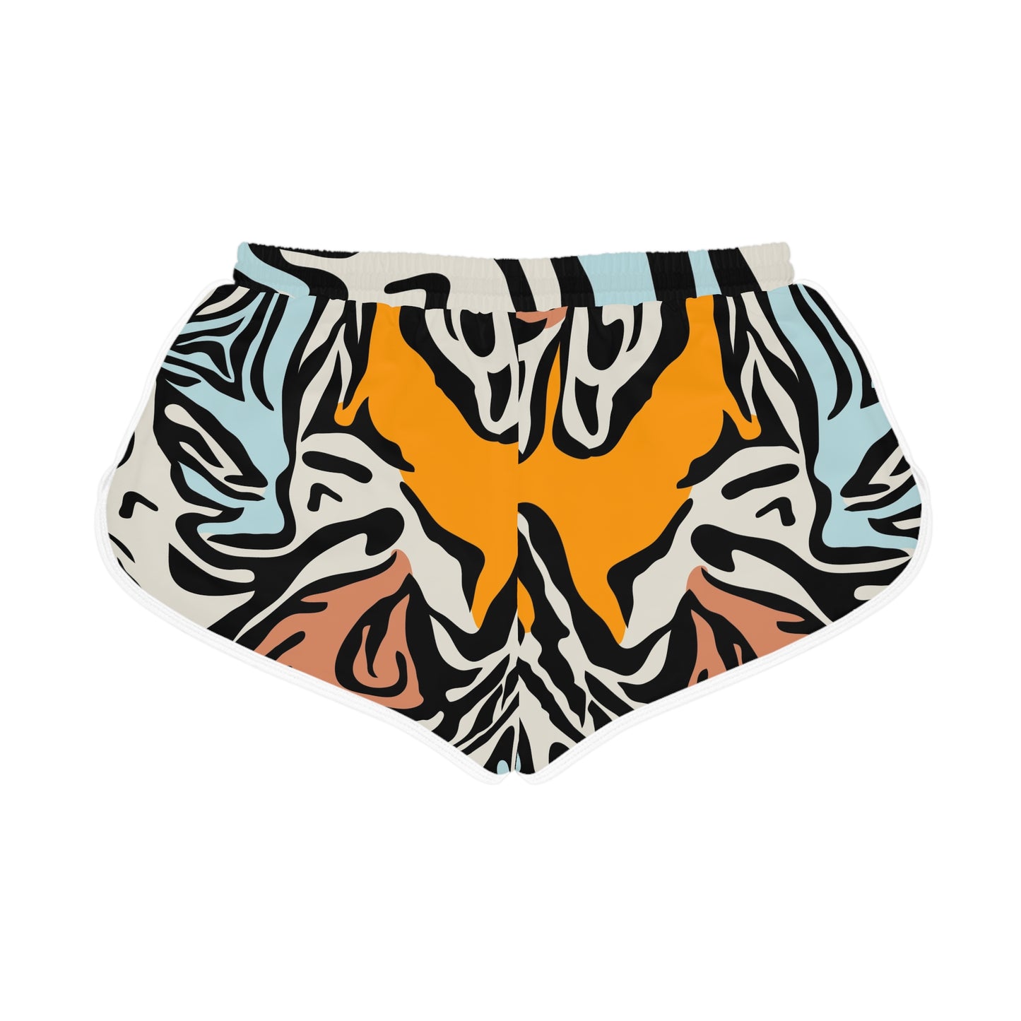 Wild & Free Women's Lounge Shorts – Bold Animal Print for Summer Comfort