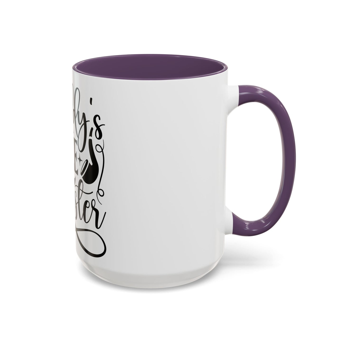Daddy's Little Monster Coffee Mug | Funny Gift for Dads, Father’s Day Mug, Baby Shower Surprise, Family Drinkware