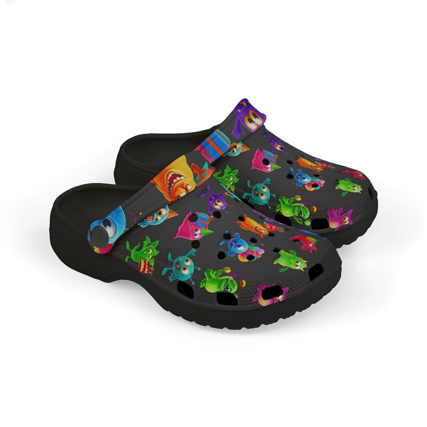 Colorful Kids' Monster Clogs – Summer Play Shoes | Beach Sandals | Fun Gift Idea