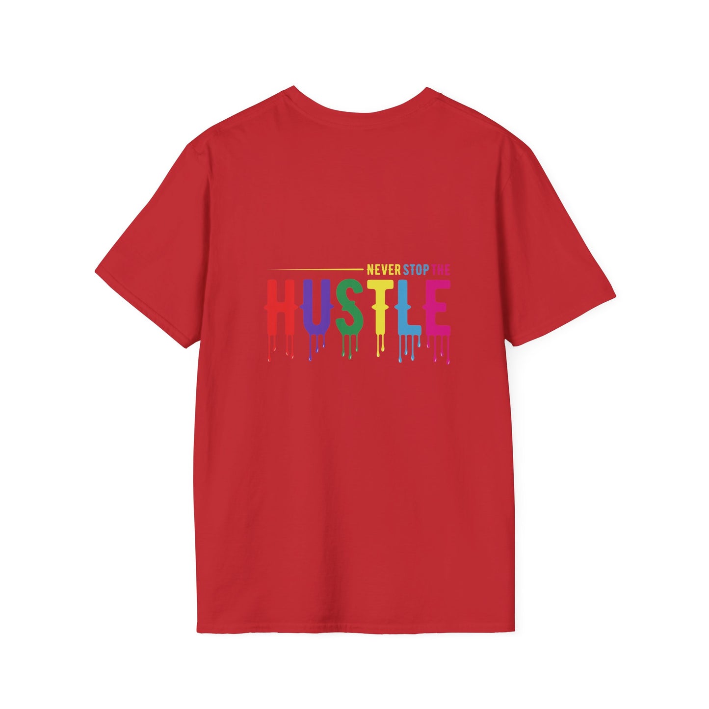 Colorful Hustle Tee – Soft T-Shirt for Entrepreneurs