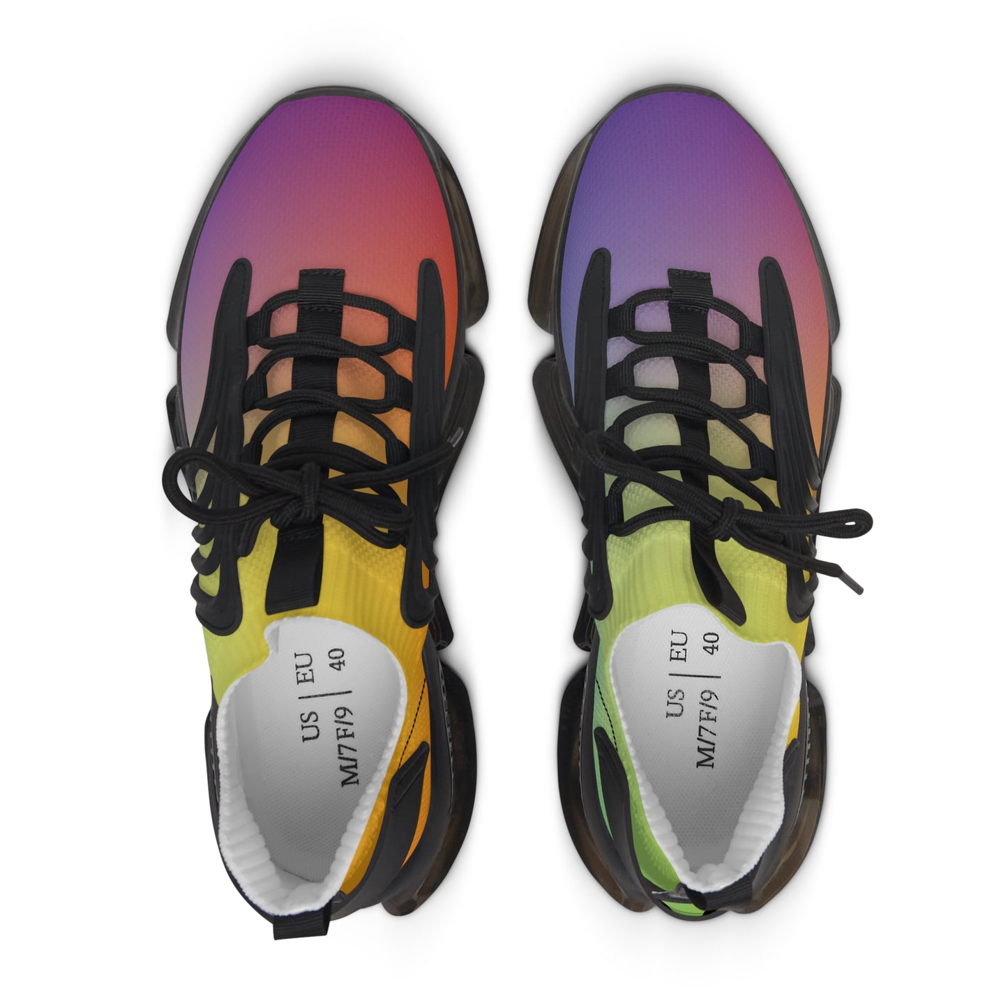Rainbow Women's Mesh Sneakers | Colorful Comfort Meets Everyday Style