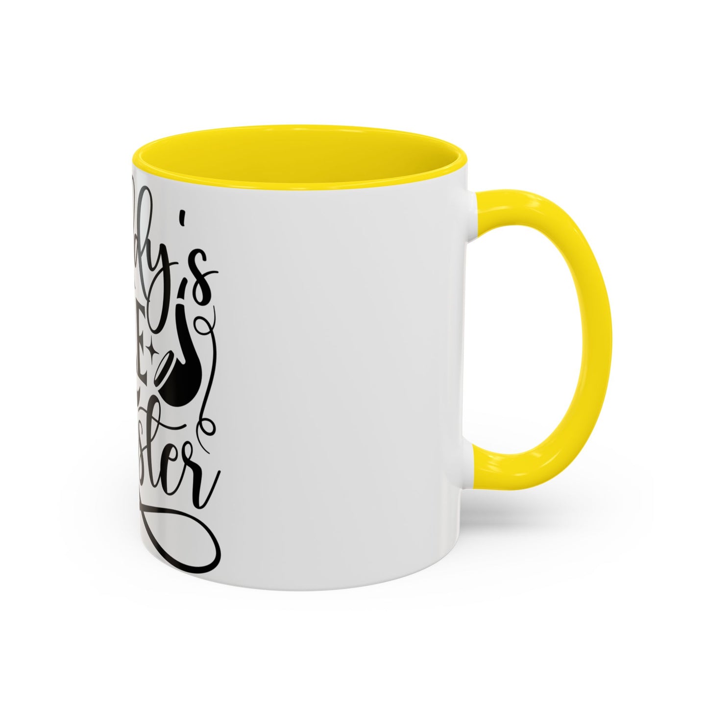 Daddy's Little Monster Coffee Mug | Funny Gift for Dads, Father’s Day Mug, Baby Shower Surprise, Family Drinkware