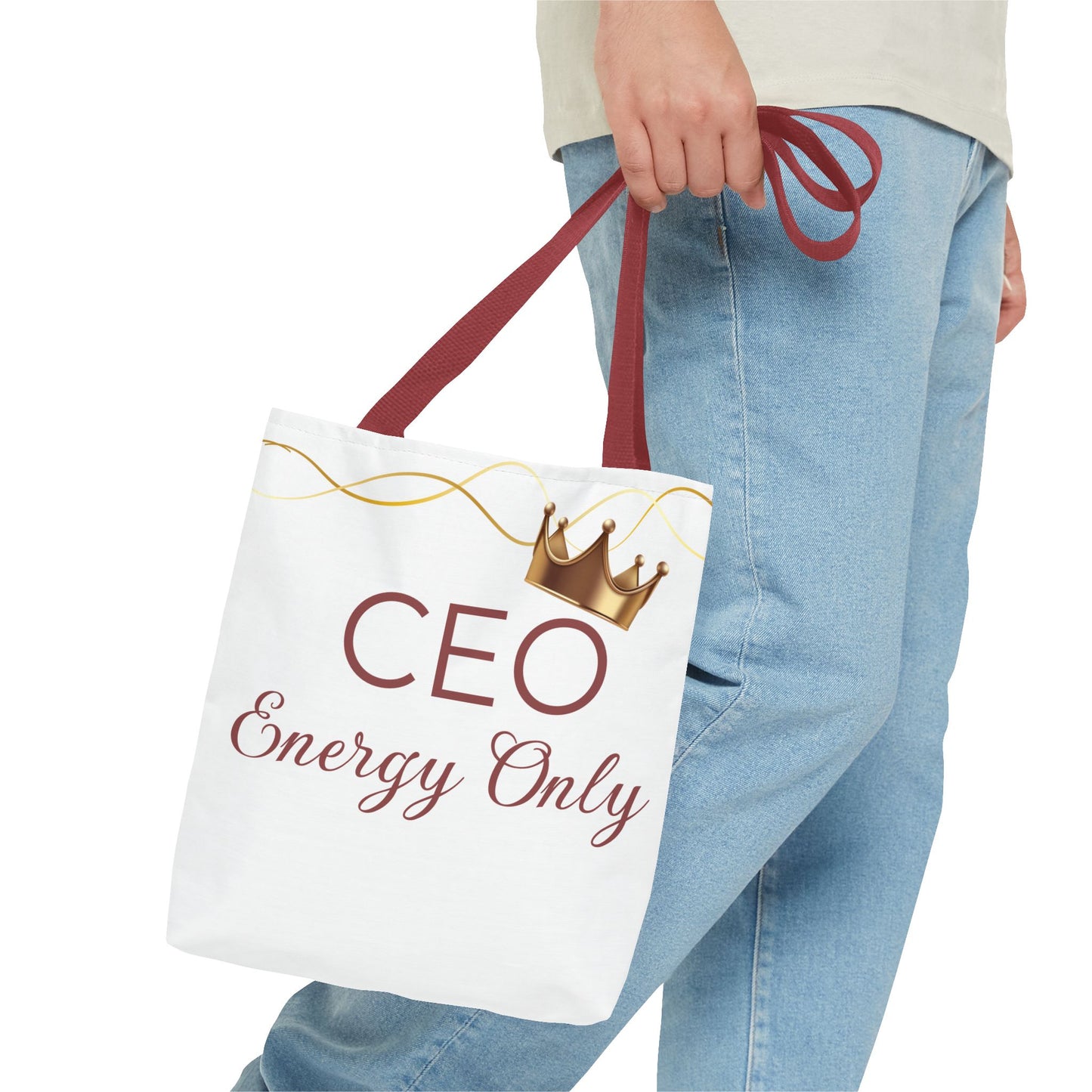 “CEO Energy Only!” Tote – Chic & Charmed Collection™