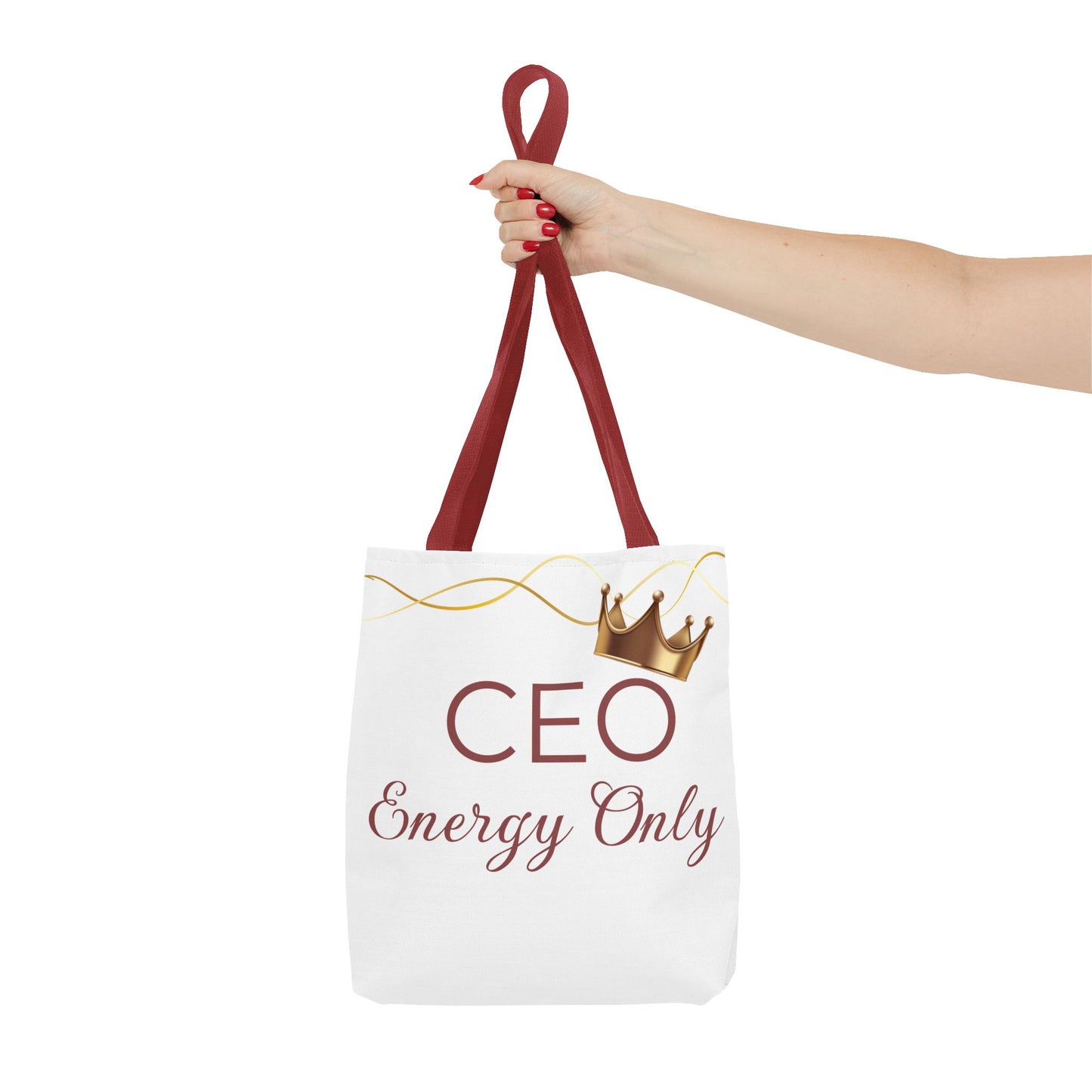 “CEO Energy Only!” Tote – Chic & Charmed Collection™