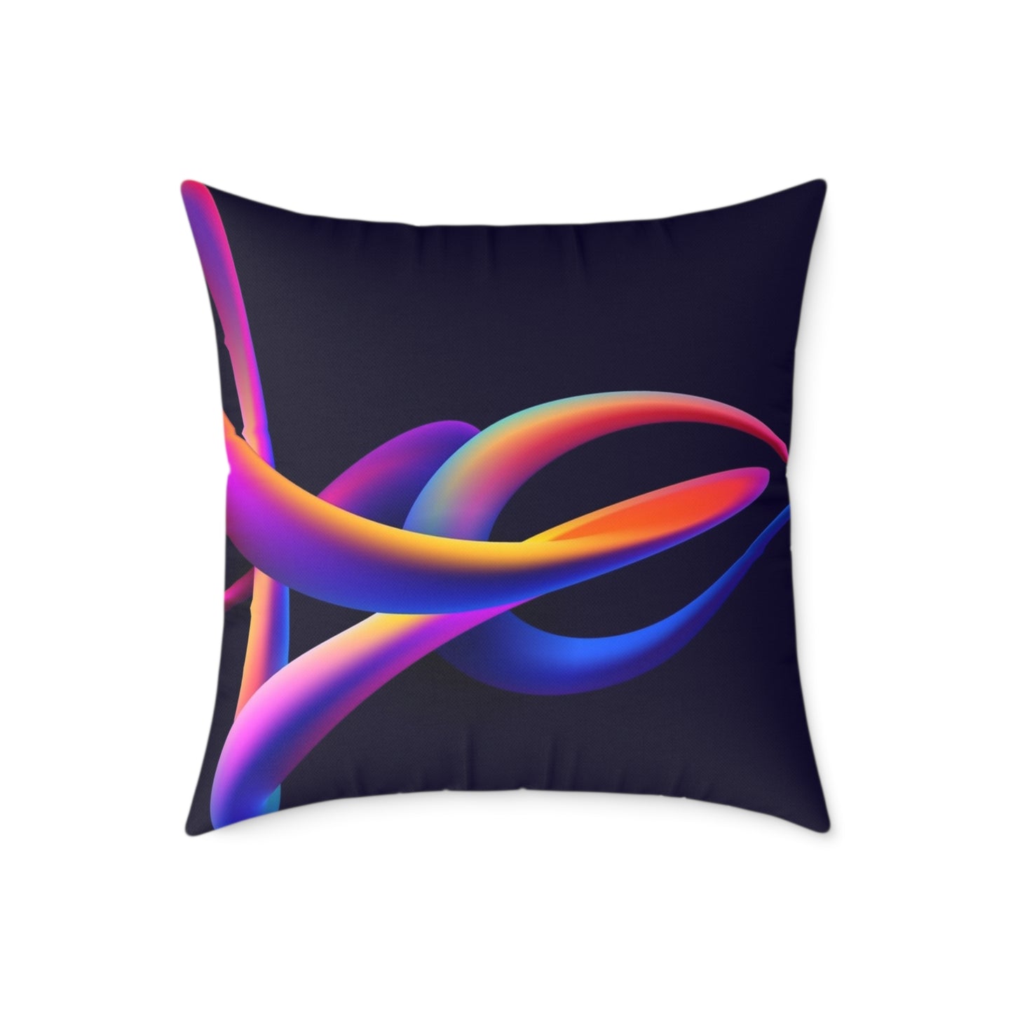 HeartMuse Modern Art Pillow | Abstract Heart Throw Cushion, Vibrant Home Accent, Valentine's Day or Anniversary Gift