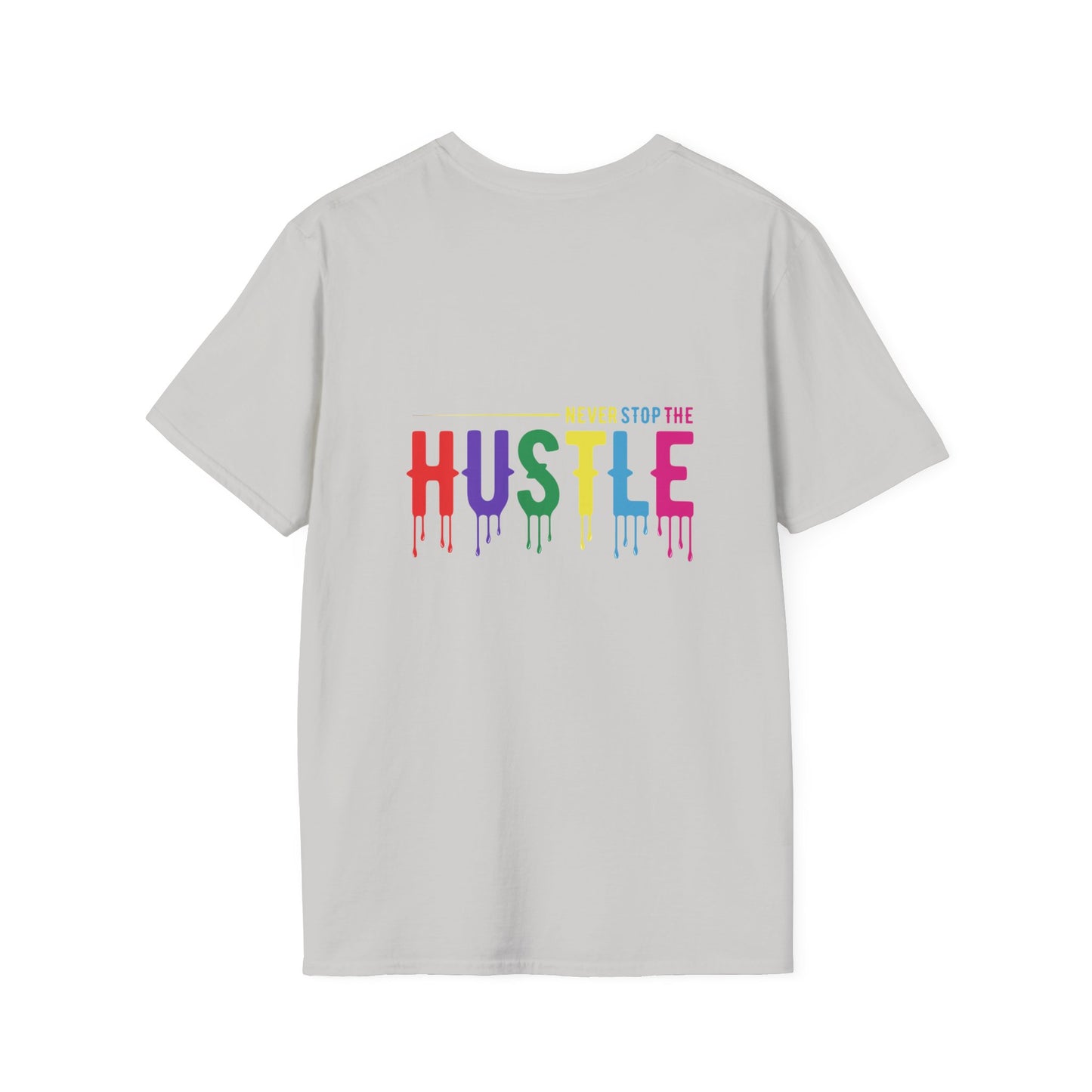 Colorful Hustle Tee – Soft T-Shirt for Entrepreneurs