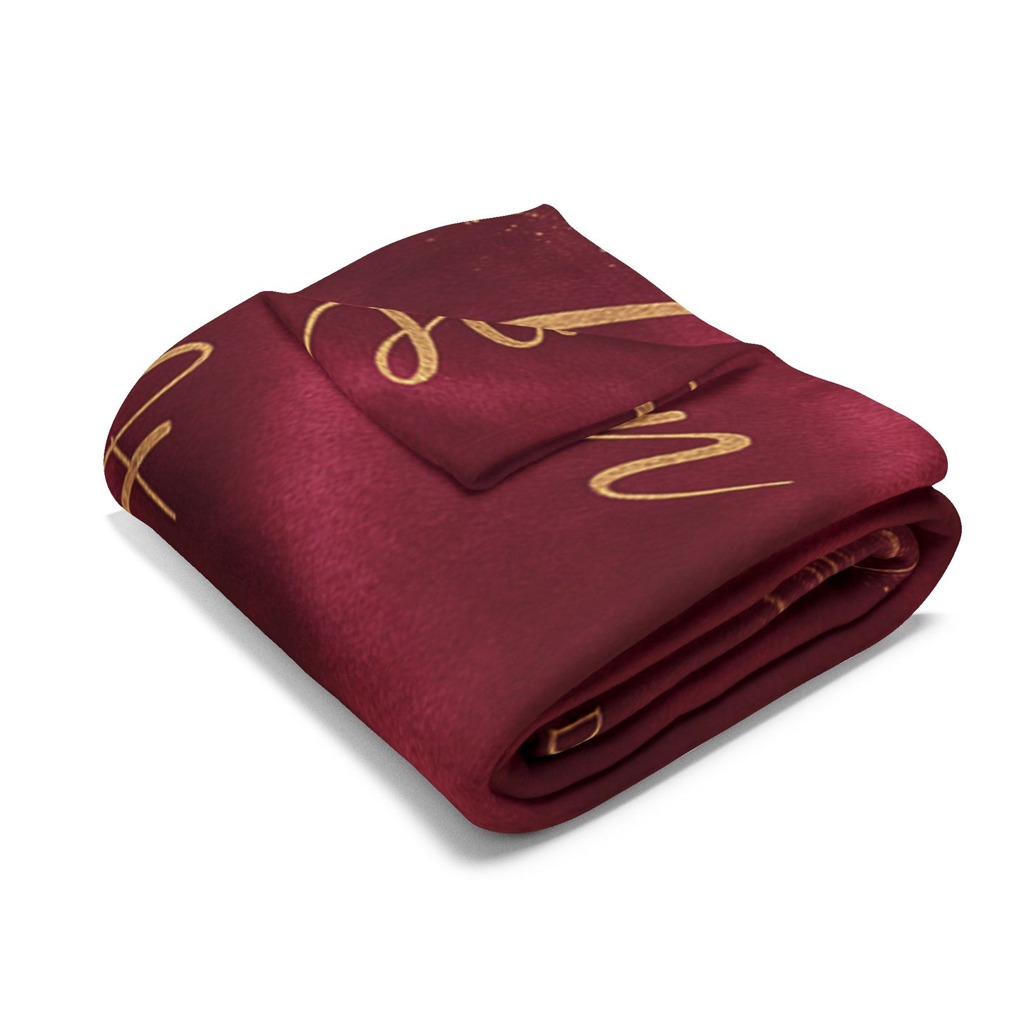 Wrapped in Royalty Fleece Blanket | Luxurious Self-Care Throw for Empowerment, Home Décor & Thoughtful Gifting