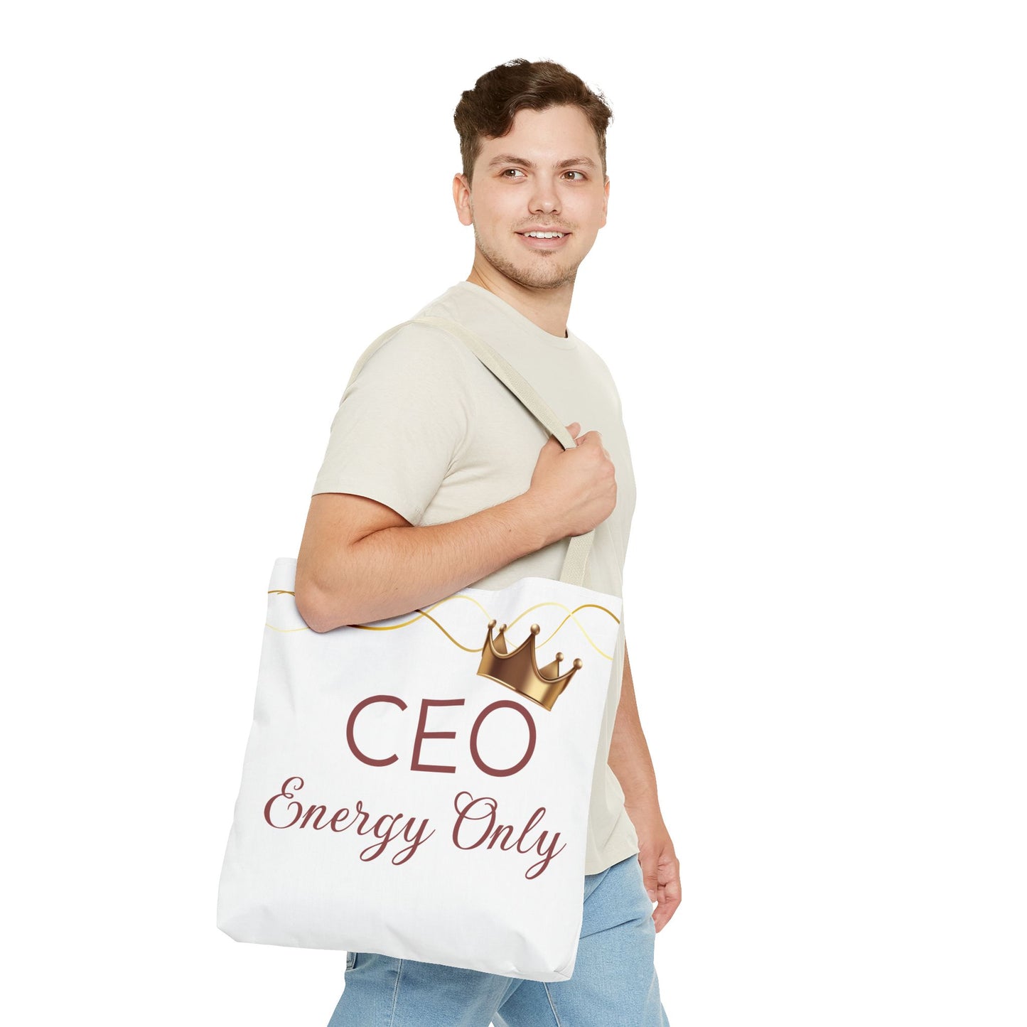 “CEO Energy Only!” Tote – Chic & Charmed Collection™