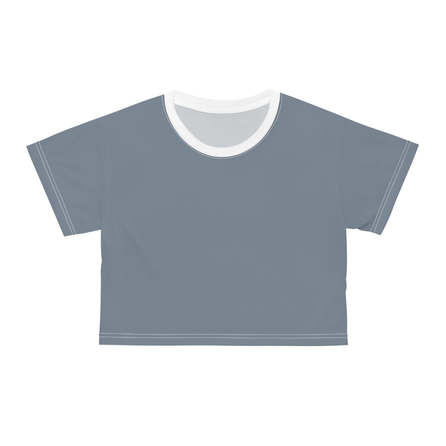 Classic Gray Crop Tee – Effortless Comfort, Everyday Versatility, Timeless Style