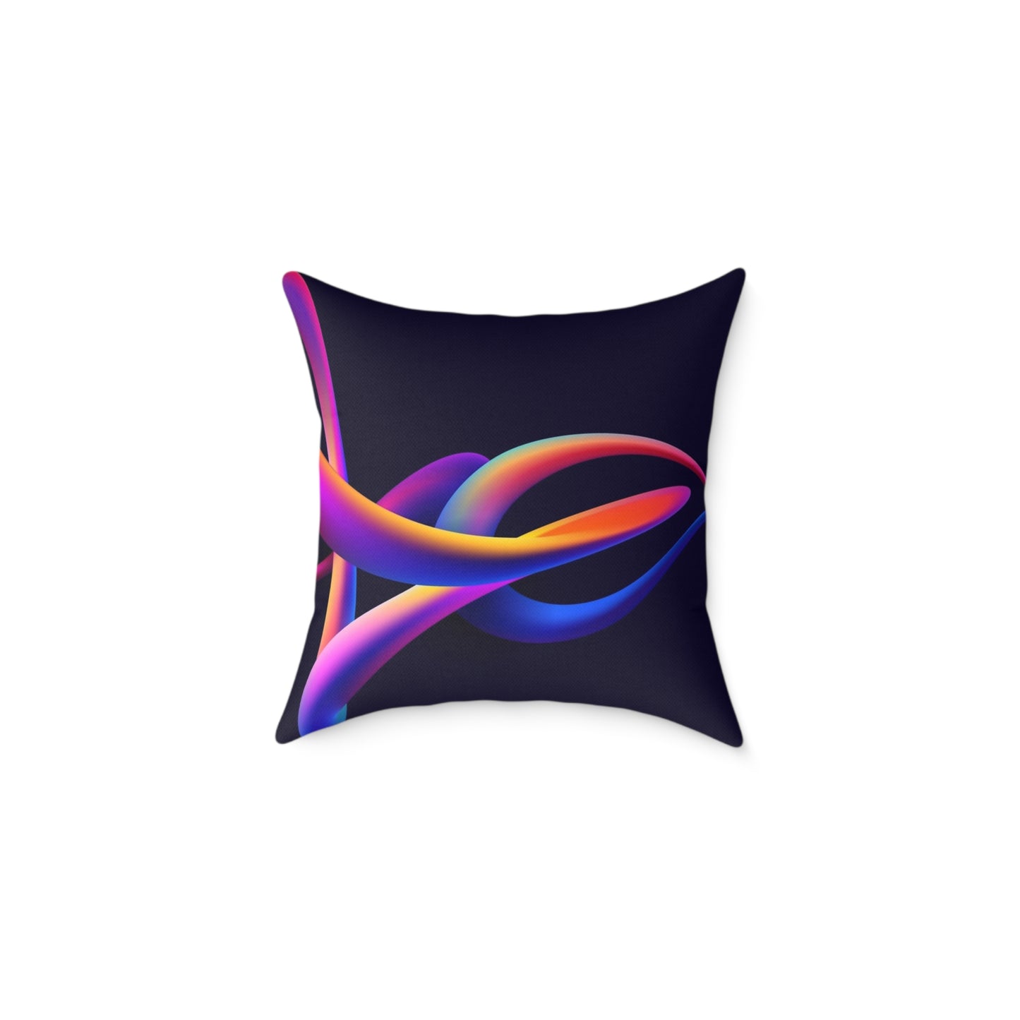 HeartMuse Modern Art Pillow | Abstract Heart Throw Cushion, Vibrant Home Accent, Valentine's Day or Anniversary Gift