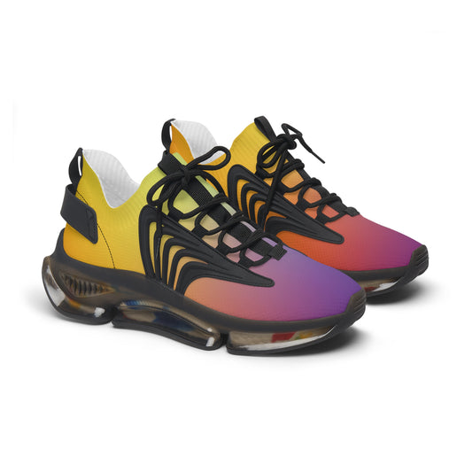 Rainbow Women's Mesh Sneakers | Colorful Comfort Meets Everyday Style