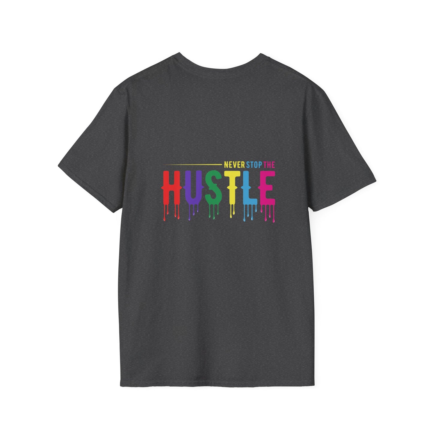 Colorful Hustle Tee – Soft T-Shirt for Entrepreneurs
