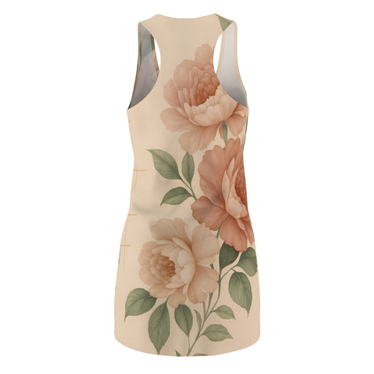 Timeless Petals – Lightweight Floral Racerback Dress