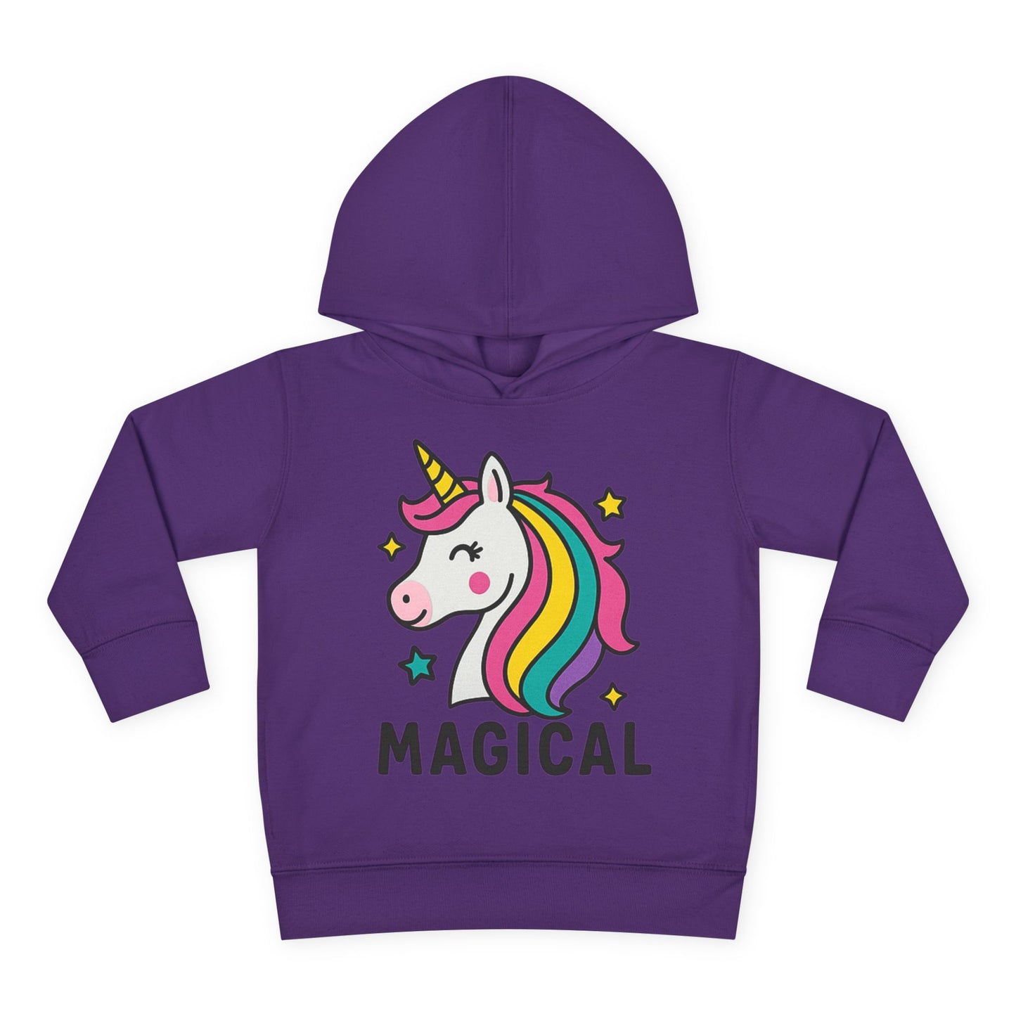 🦄 Magical Unicorn Toddler Fleece Hoodie Cozy & Cute Pullover for Toddlers | Perfect for Birthdays, School Days & Magical Moments