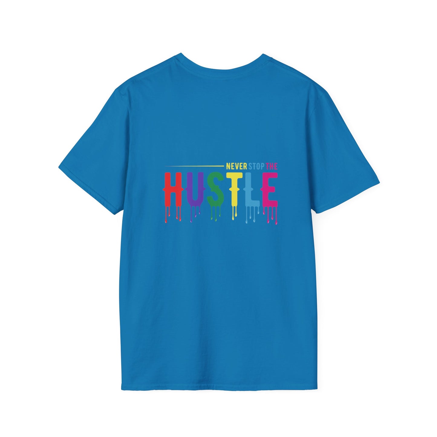 Colorful Hustle Tee – Soft T-Shirt for Entrepreneurs