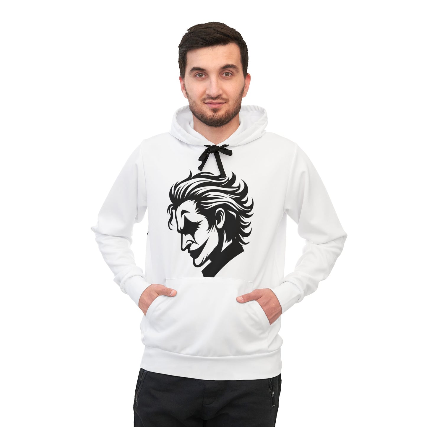 🃏 Daddy’s Little Monster Athletic Hoodie Joker-Inspired Graphic Hoodie | Trendy Sportswear for Gamers, Cosplay Fans & Everyday Rebels