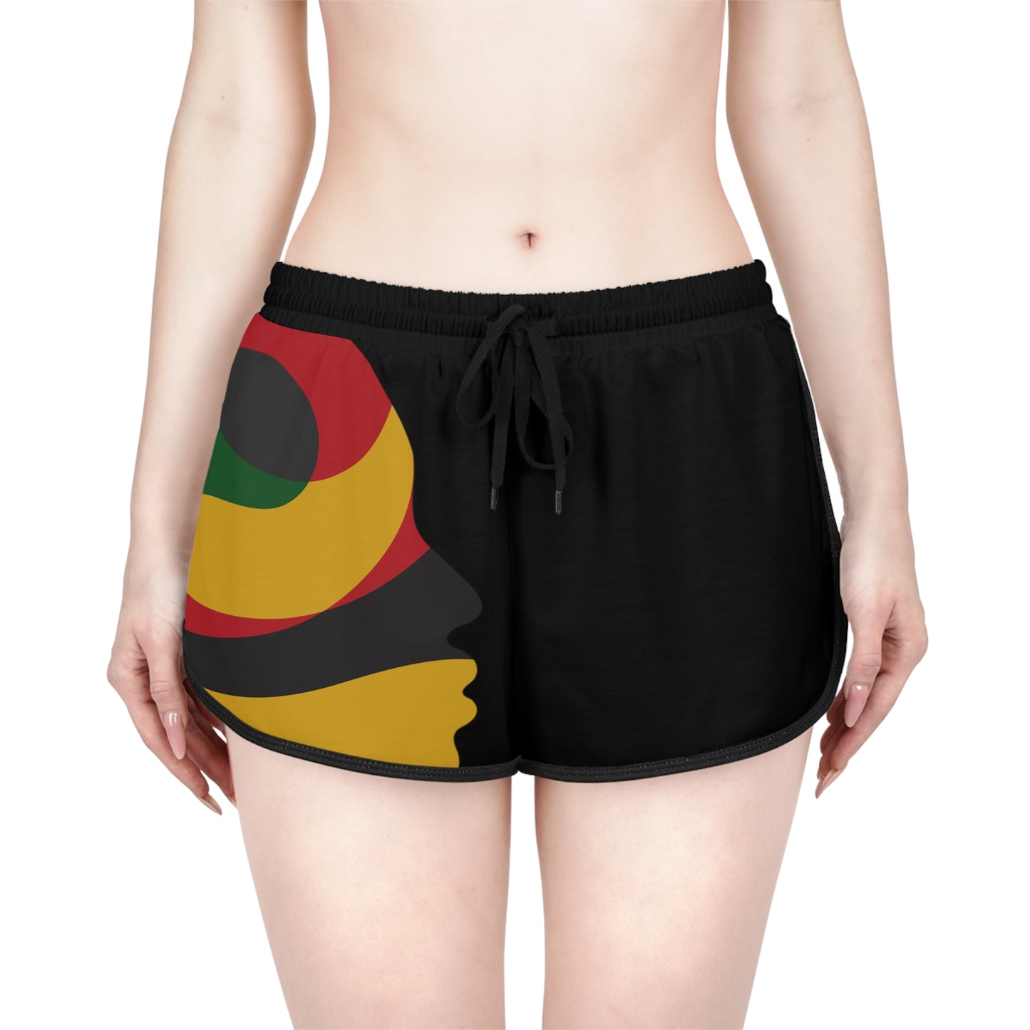 Freedom Flow Relaxed Shorts | Juneteenth Festival Wear, Women's Summer Lounge Shorts, Cultural Comfort & Style