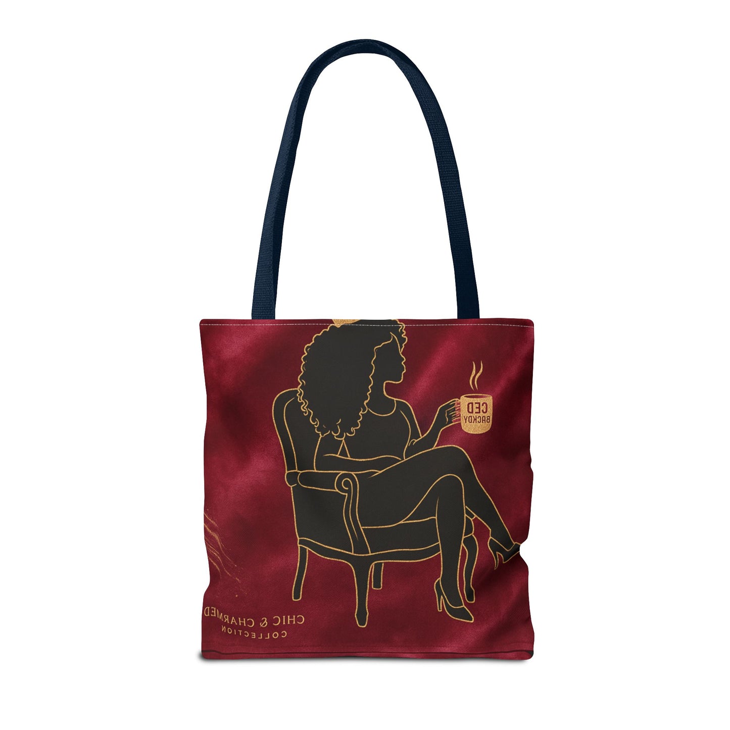 “Wrapped in Royalty” Luxe Tote – Chic & Charmed Collection™