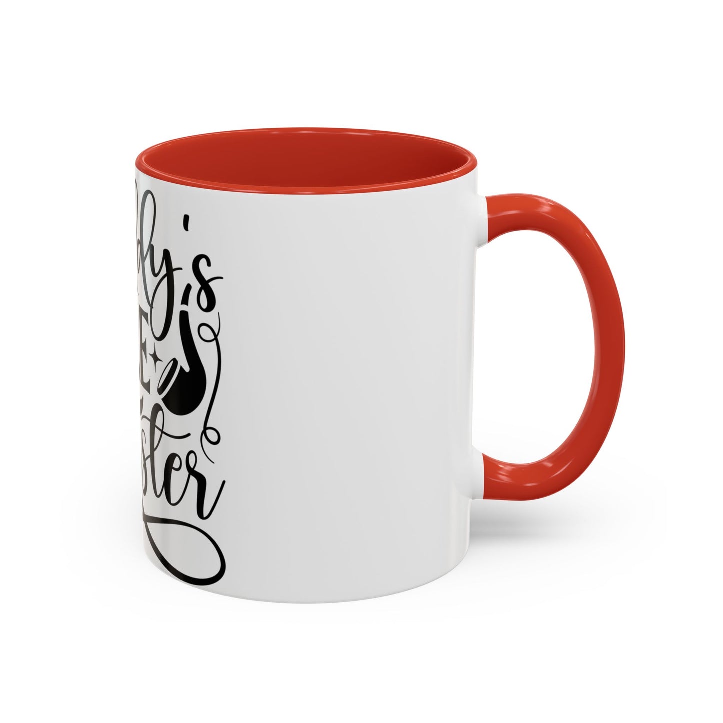 Daddy's Little Monster Coffee Mug | Funny Gift for Dads, Father’s Day Mug, Baby Shower Surprise, Family Drinkware