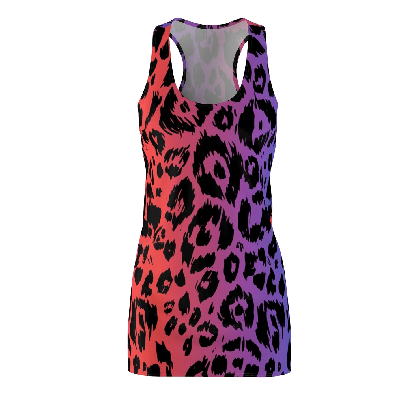 Fierce & Flawless – Leopard Print Racerback Dress