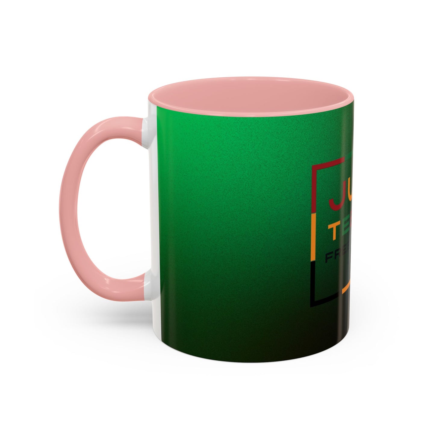 Juneteenth Accent Coffee Mug - Celebrate Freedom, Gift for Black History Month, Unique Housewarming Gift, Colorful Mug for All Occasions