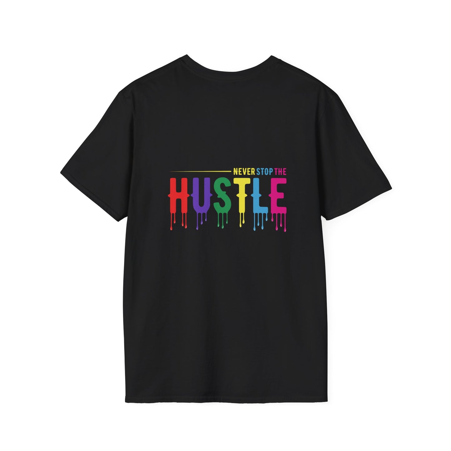 Colorful Hustle Tee – Soft T-Shirt for Entrepreneurs