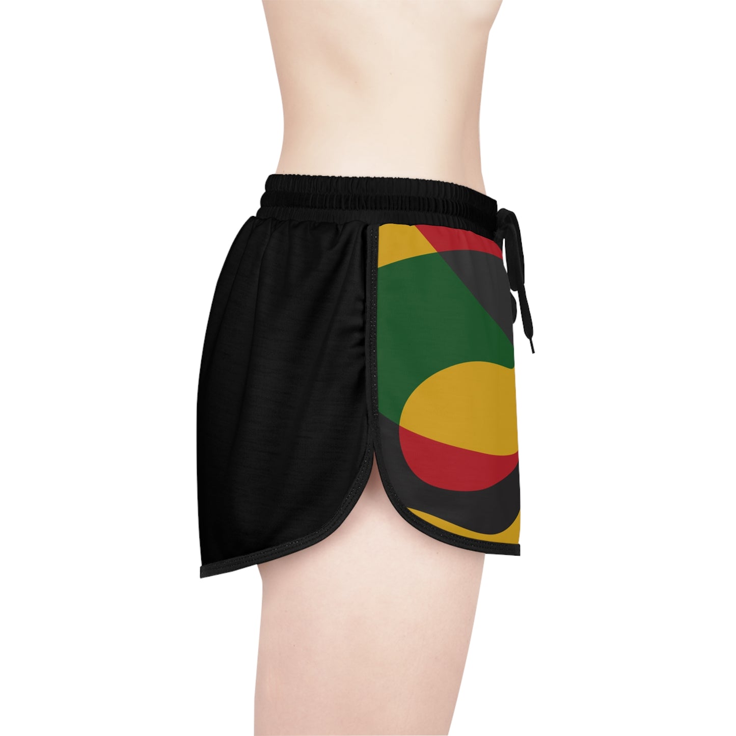 Freedom Flow Relaxed Shorts | Juneteenth Festival Wear, Women's Summer Lounge Shorts, Cultural Comfort & Style