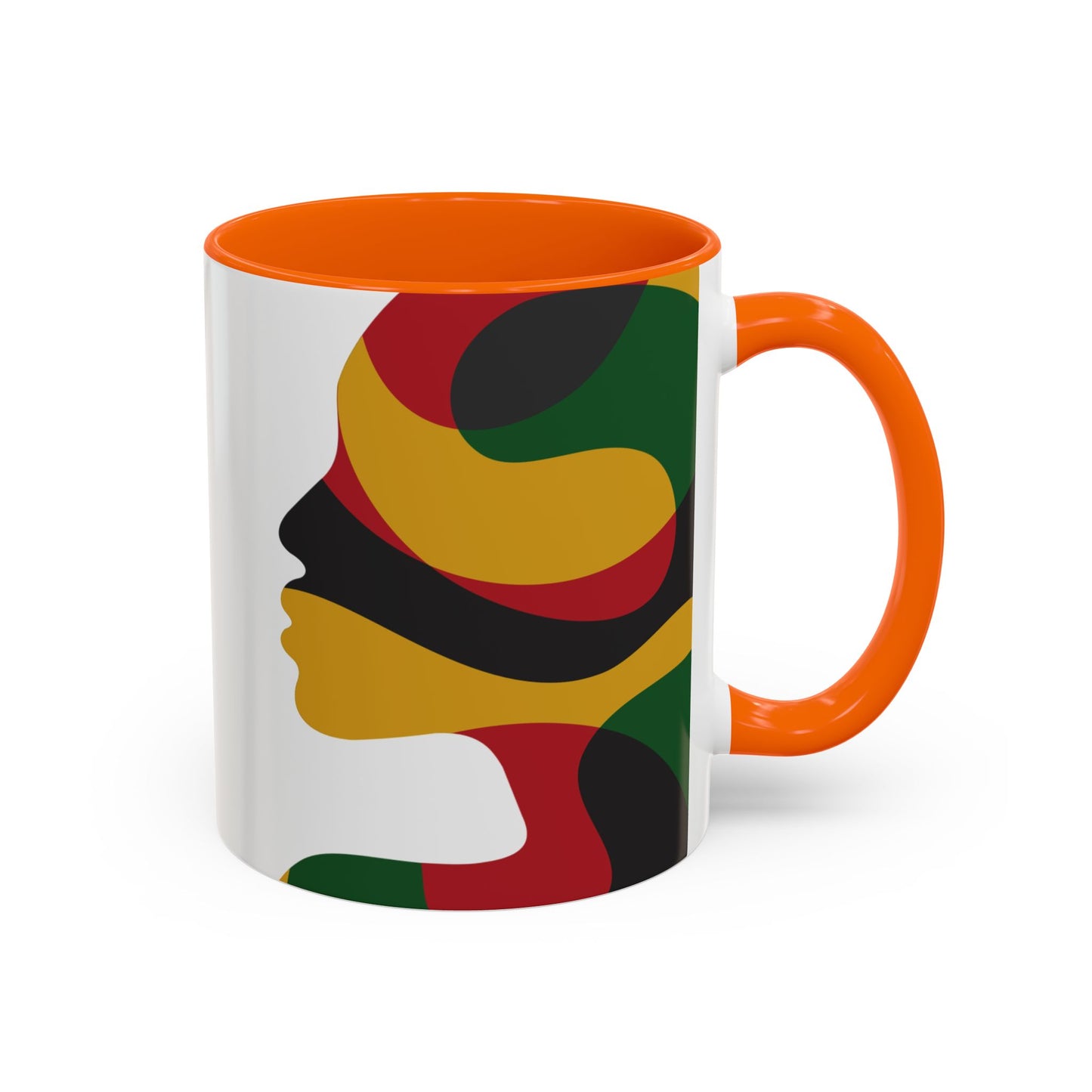 Juneteenth Freedom Day Accent Coffee Mug | Celebrate Liberation, Bold Black History Gift, Vibrant Home & Office Decor