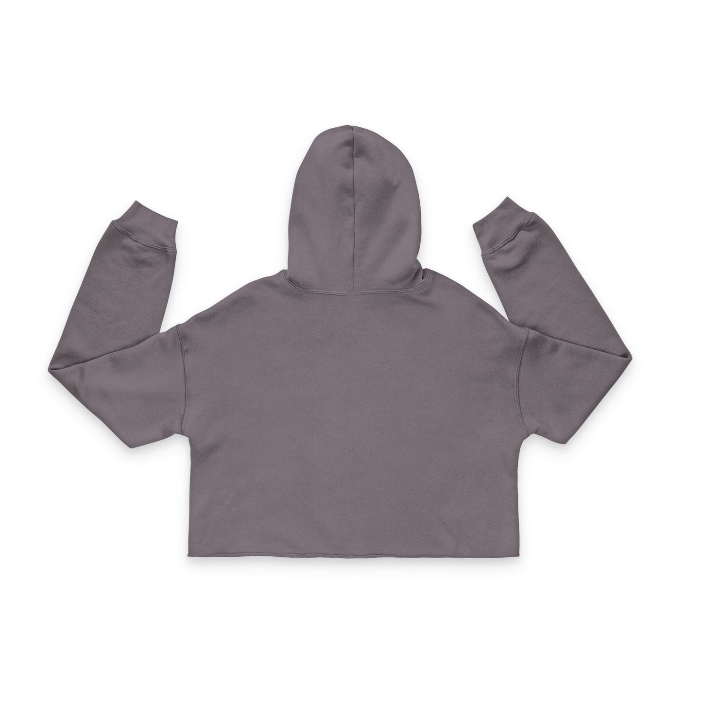 "High Vibes" Women’s Cropped Hoodie – Cannabis Leaf Edition