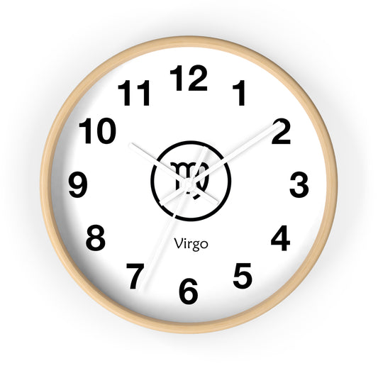 Celestial Virgo Wall Clock