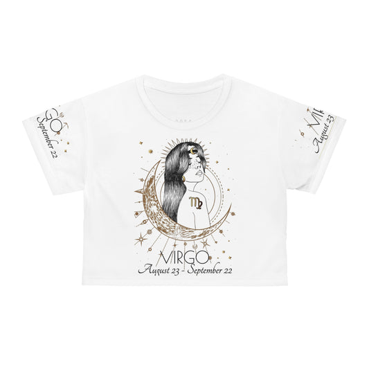 Astrology Crop Tee – Virgo Zodiac