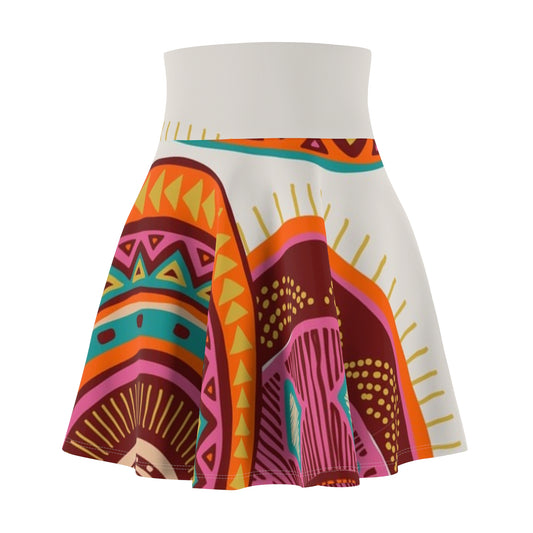 Bohemian Women's Printed Skirt – Effortless Style with a Bold Twist