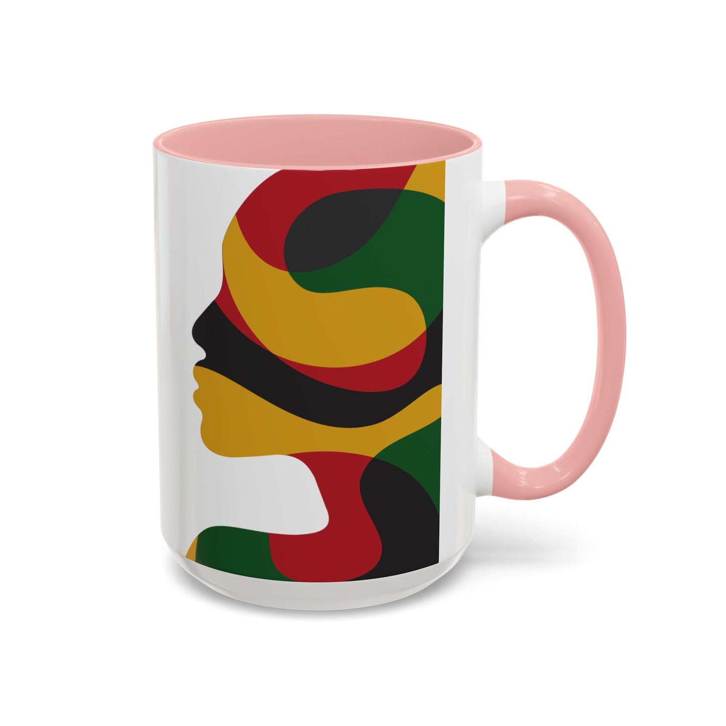 Juneteenth Freedom Day Accent Coffee Mug | Celebrate Liberation, Bold Black History Gift, Vibrant Home & Office Decor
