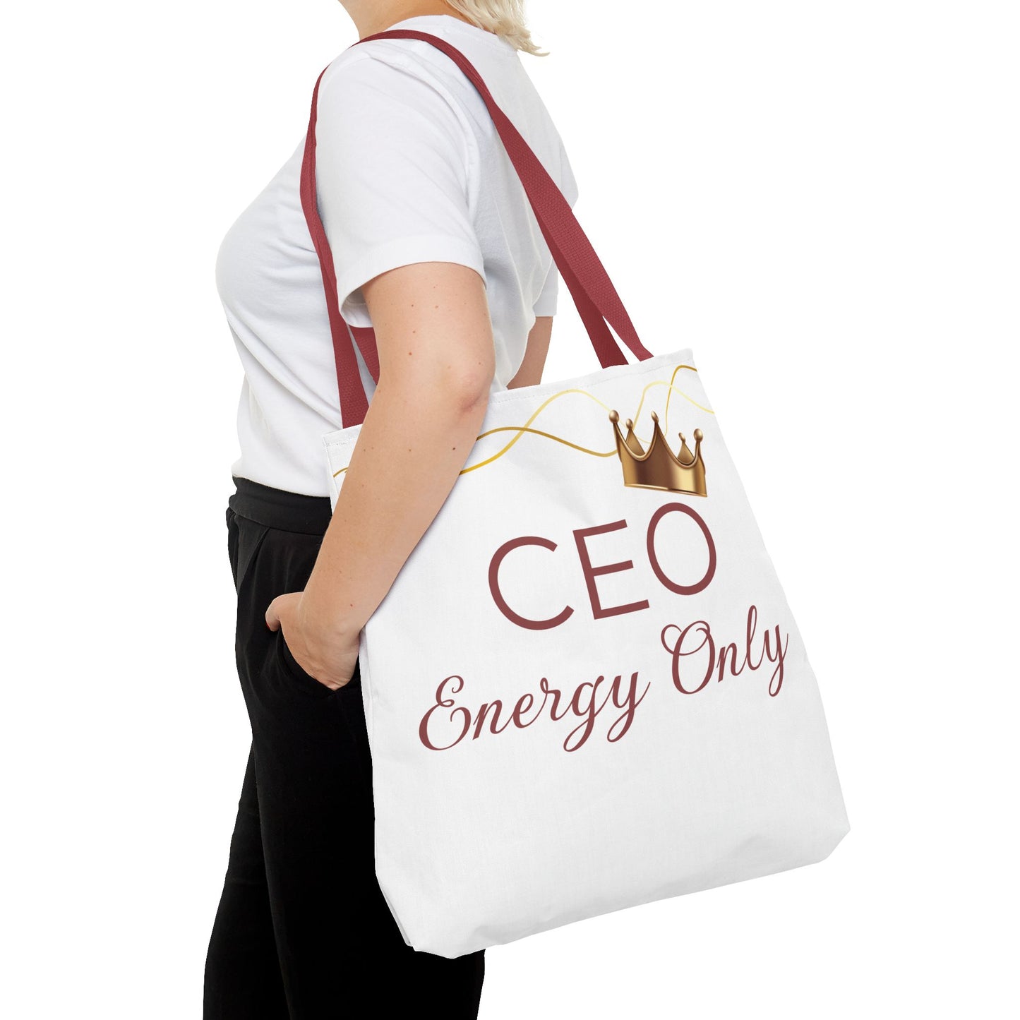 “CEO Energy Only!” Tote – Chic & Charmed Collection™