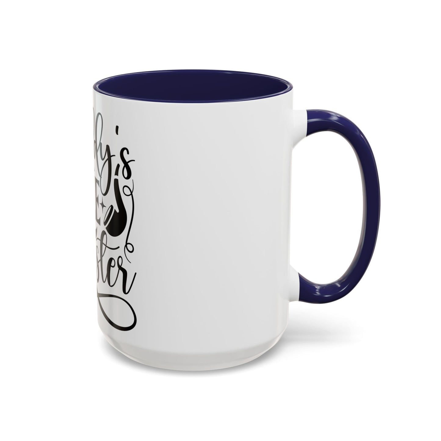Daddy's Little Monster Coffee Mug | Funny Gift for Dads, Father’s Day Mug, Baby Shower Surprise, Family Drinkware