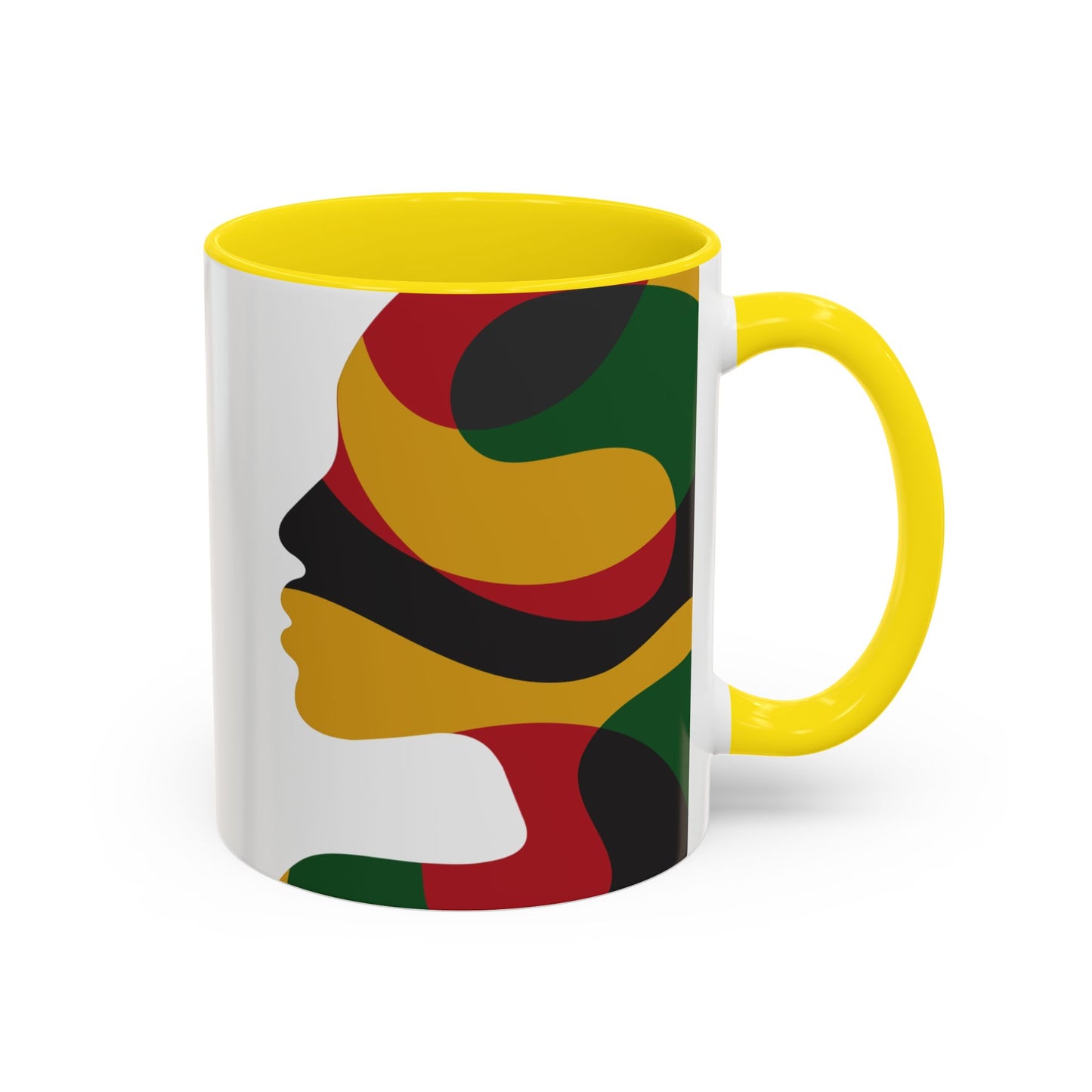 Juneteenth Freedom Day Accent Coffee Mug | Celebrate Liberation, Bold Black History Gift, Vibrant Home & Office Decor