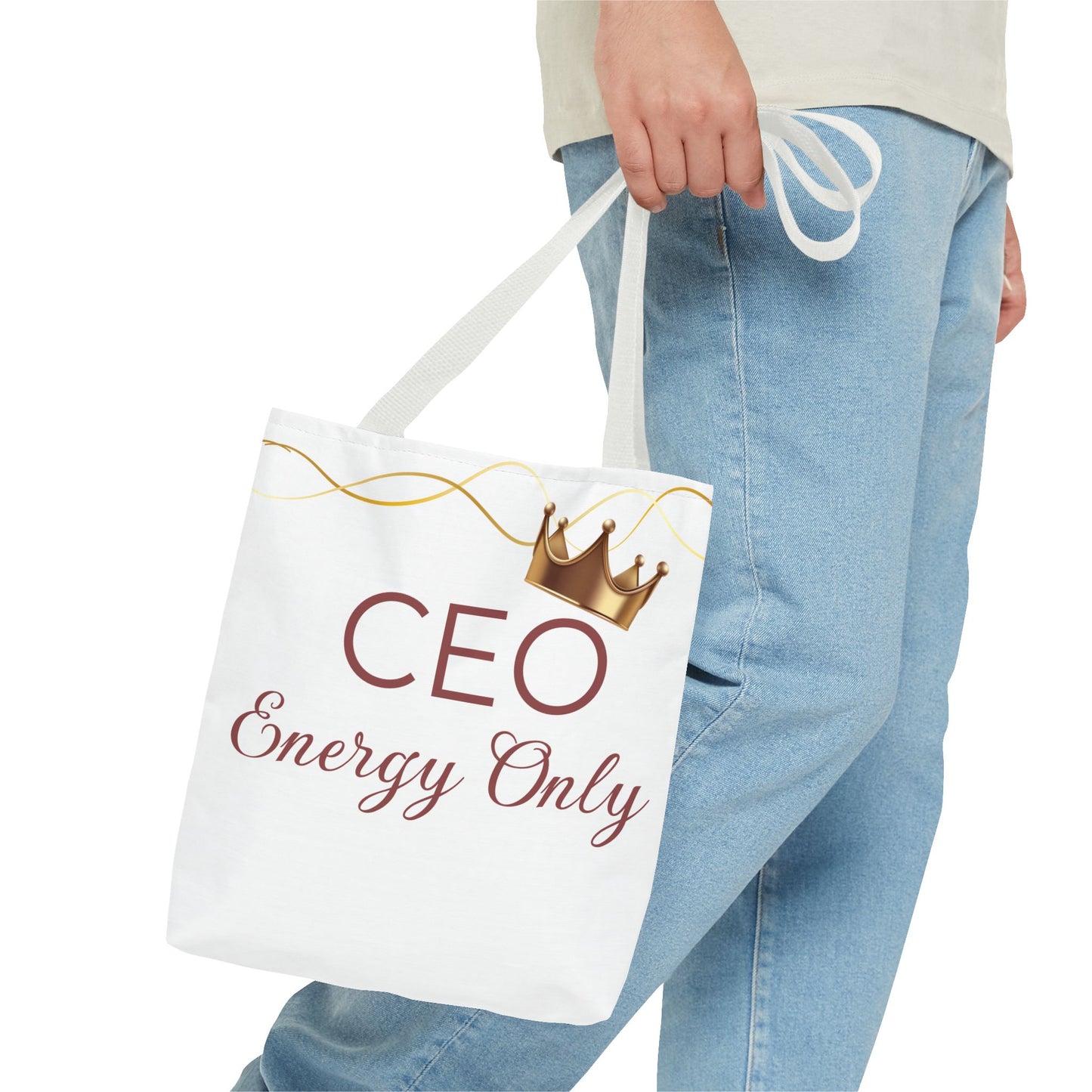 “CEO Energy Only!” Tote – Chic & Charmed Collection™