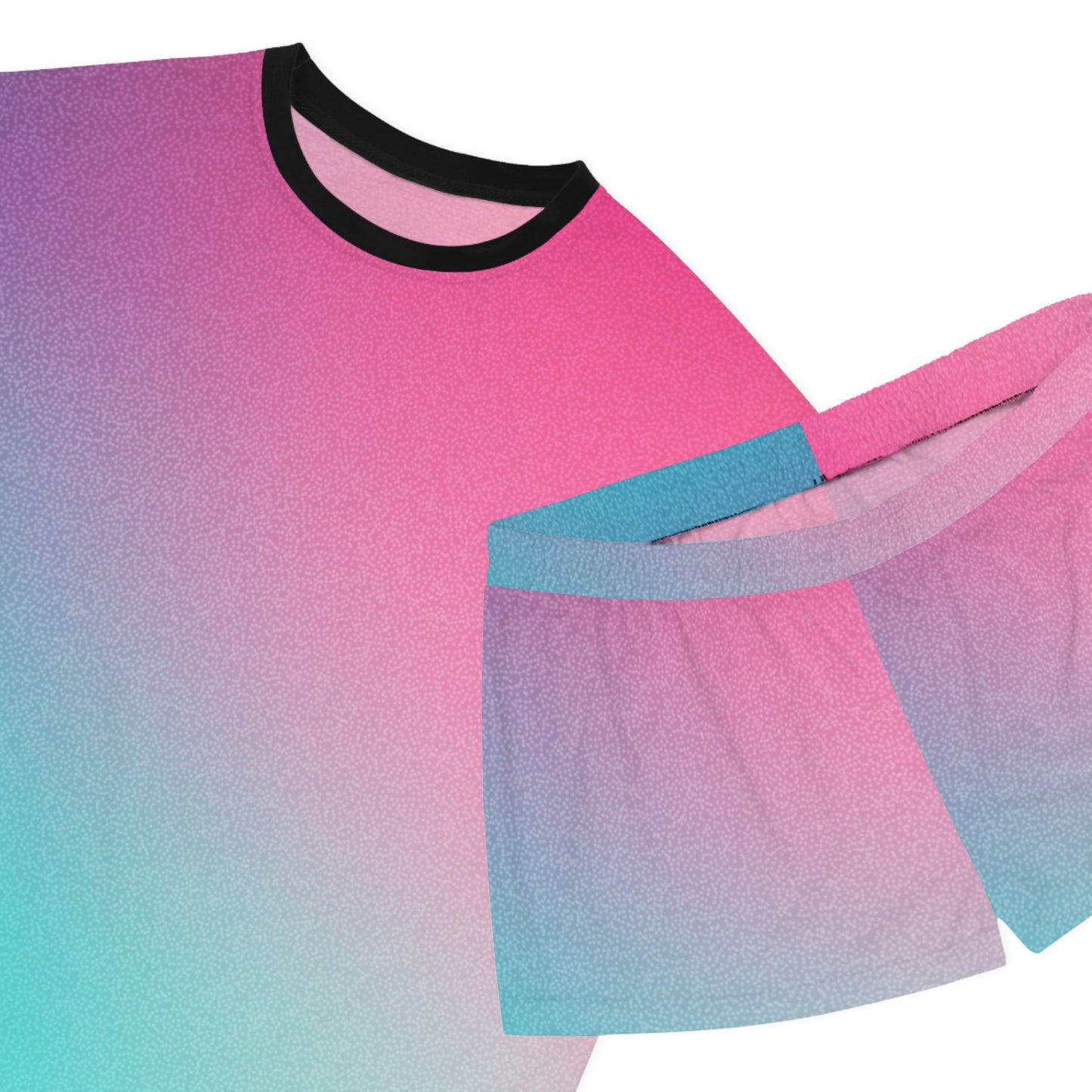 🌈 Women’s Gradient Pajama Set – Where Cozy Meets Chic