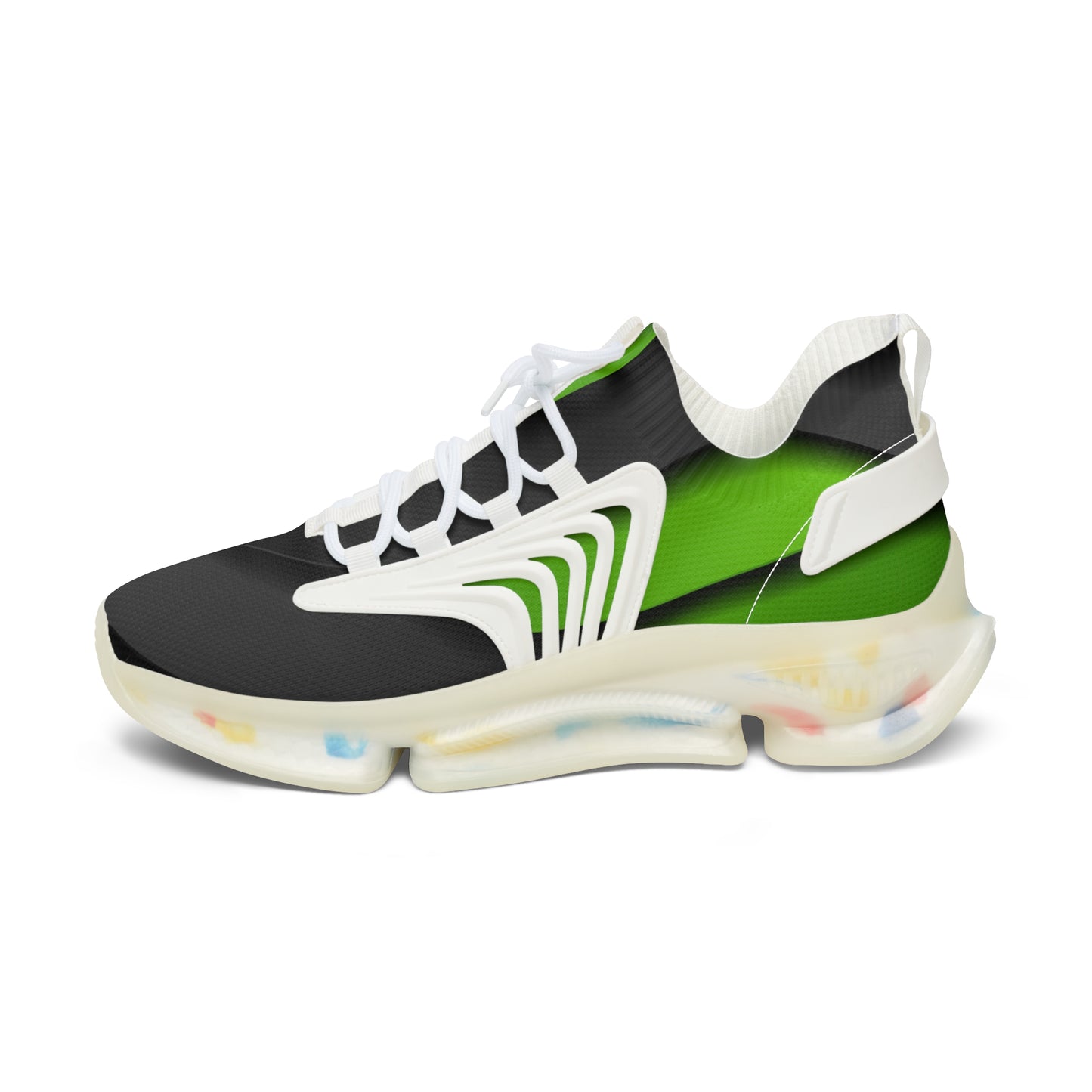💚🖤 Neon Drip Mesh Runners Women's Trendy Mesh Sneakers | Lightweight, Bold Comfort | Spring/Summer Footwear & Gift Idea