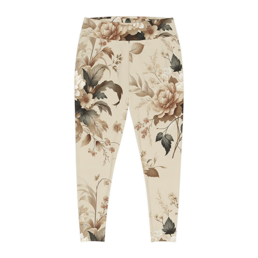 SoftStep Curve Leggings – Plus Size Comfort with Style