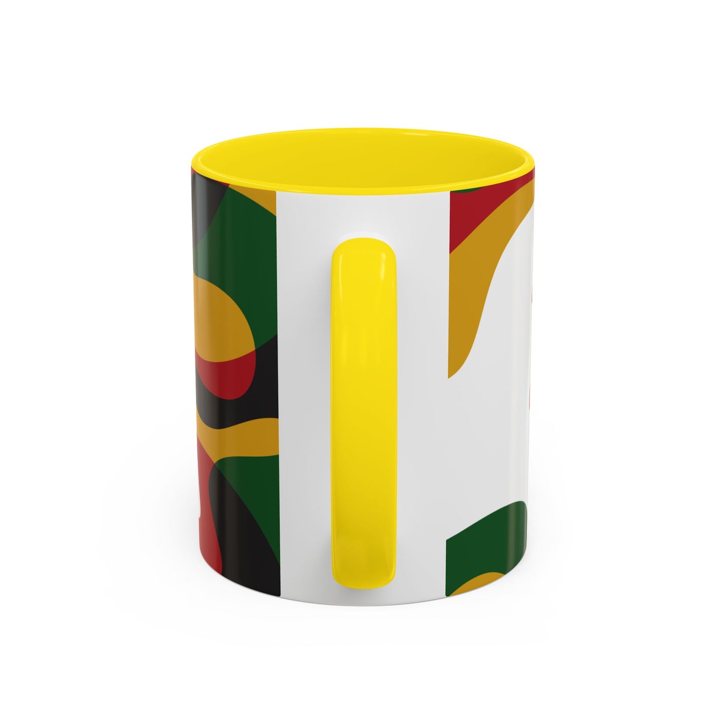 Juneteenth Freedom Day Accent Coffee Mug | Celebrate Liberation, Bold Black History Gift, Vibrant Home & Office Decor