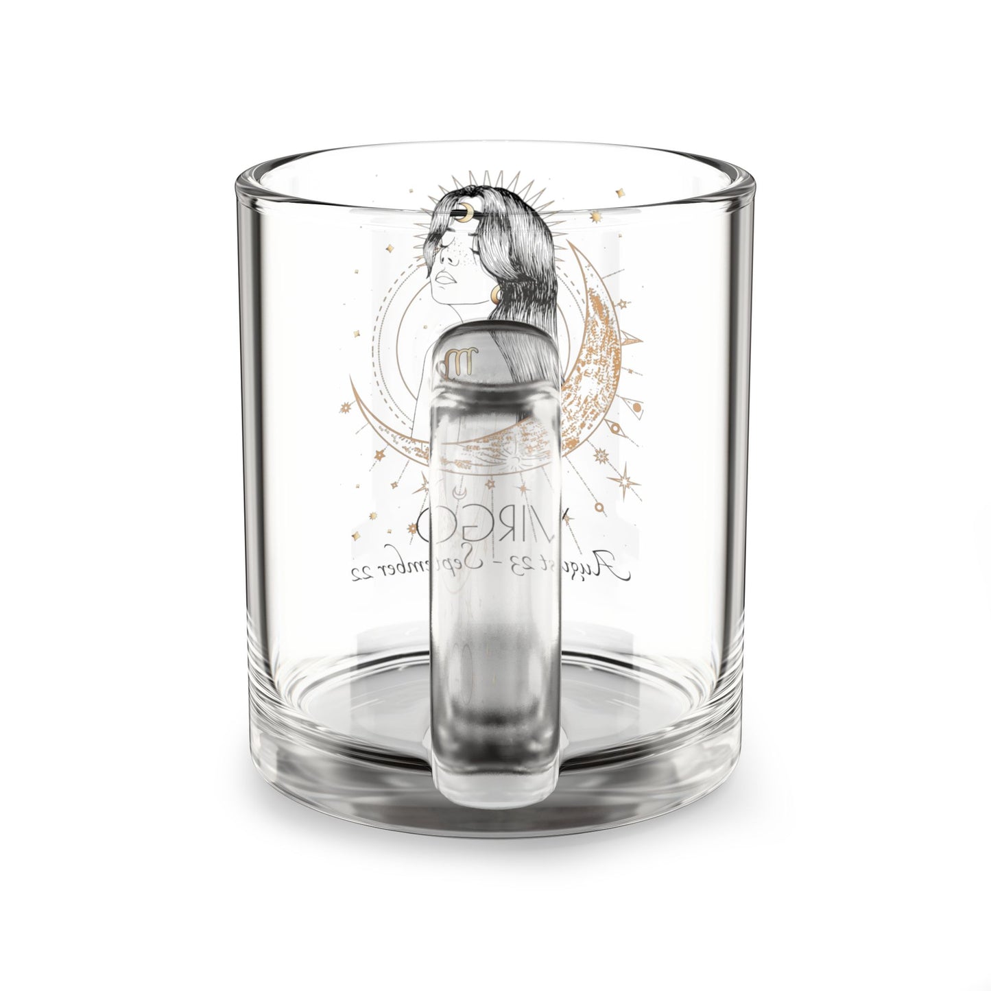 Astro Chic Virgo Glass Mug – 10oz