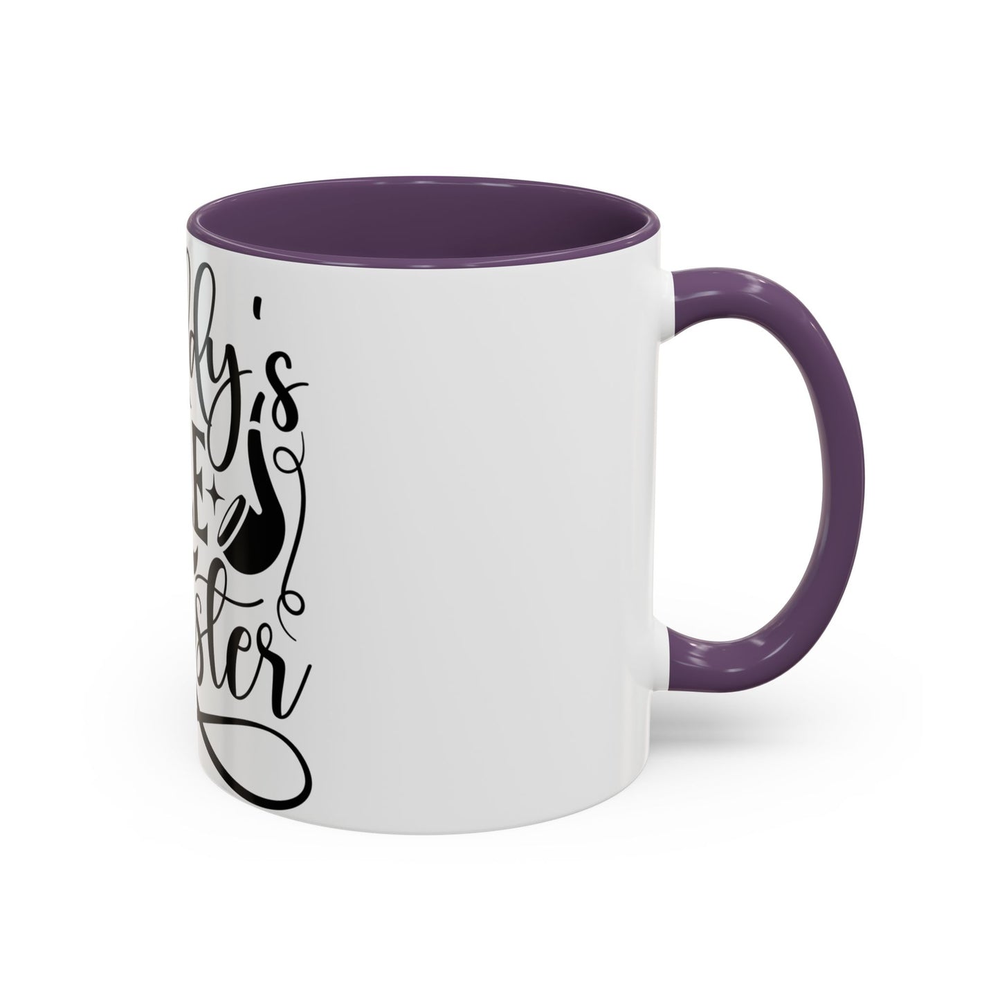 Daddy's Little Monster Coffee Mug | Funny Gift for Dads, Father’s Day Mug, Baby Shower Surprise, Family Drinkware