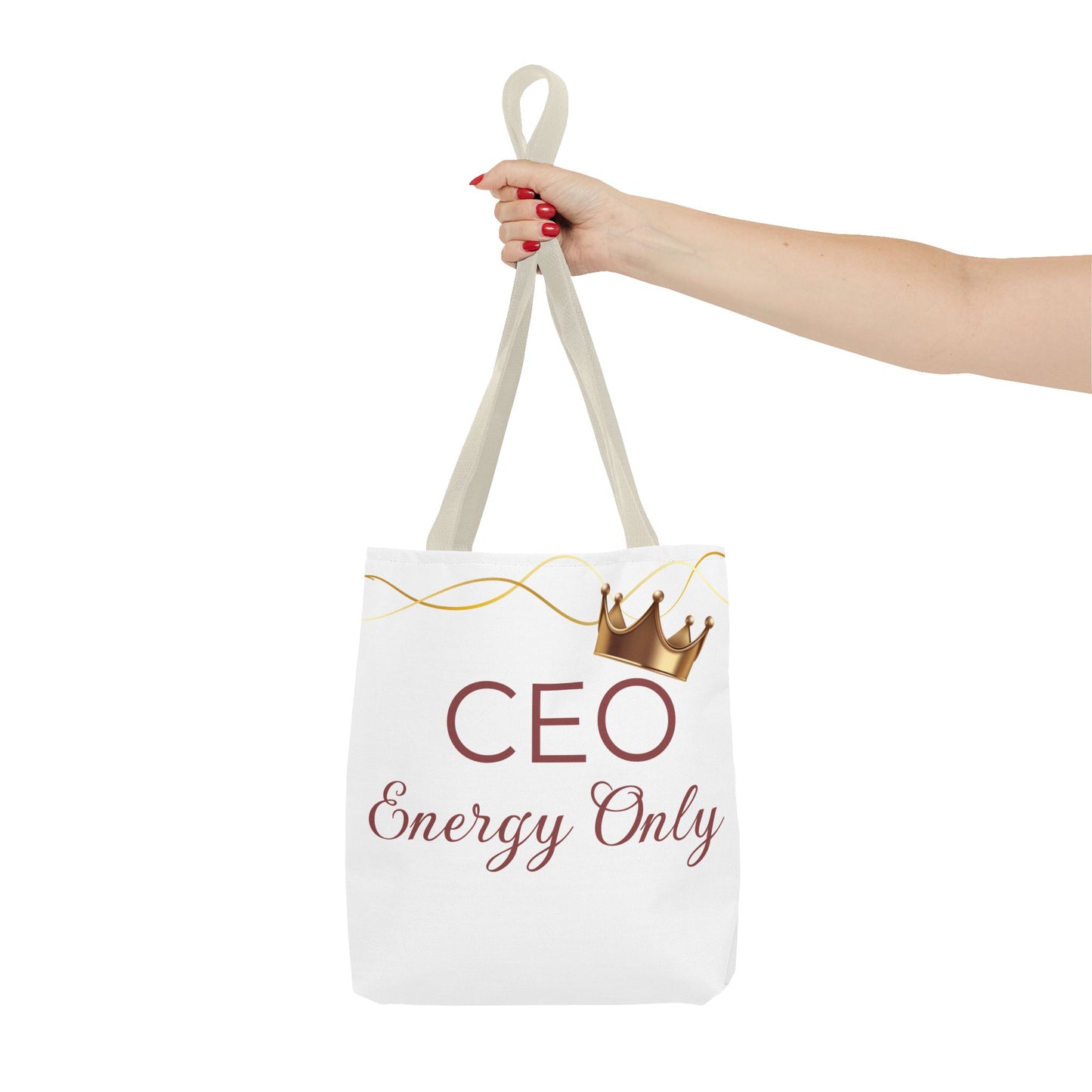 “CEO Energy Only!” Tote – Chic & Charmed Collection™